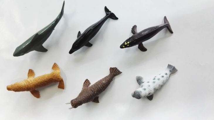 Kids Favorite PVC Ocean Animal Capsule Toy 4