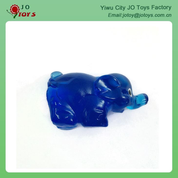 Hot Sale TPR Plastic Material Sticky Elephant For Capsule Toy 2