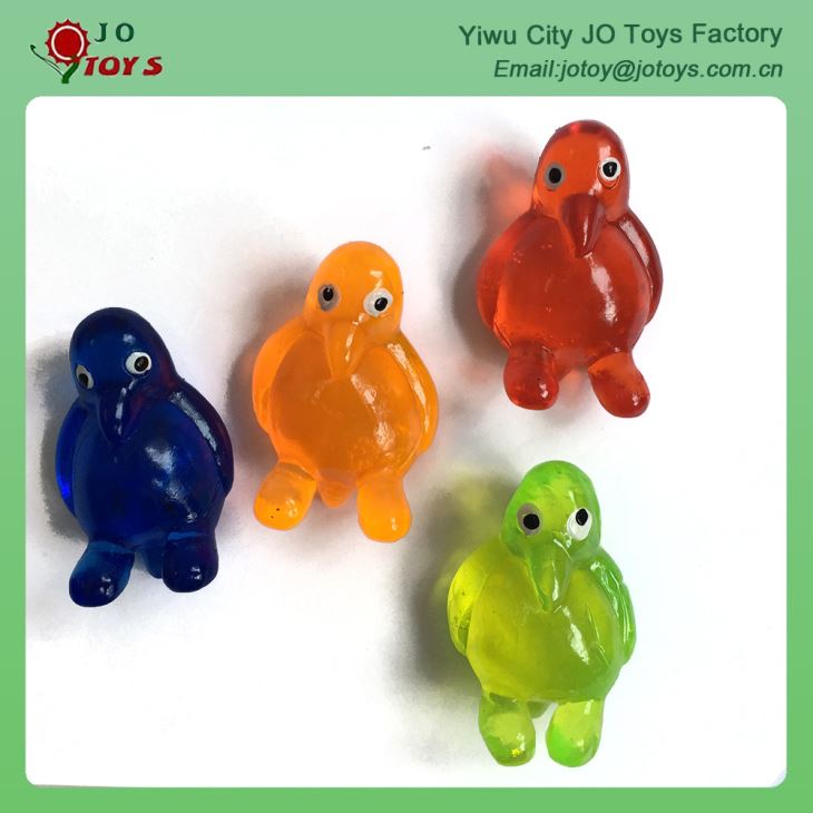 Kids Toy TPR Material Sticky Penguin Small Animal Toy For Capsule Toy 2