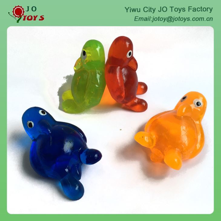 Kids Toy TPR Material Sticky Penguin Small Animal Toy For Capsule Toy 3
