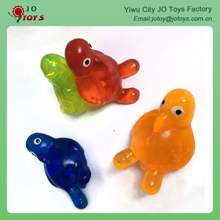 Kids Toy TPR Material Sticky Penguin Small Animal Toy For Capsule Toy 4