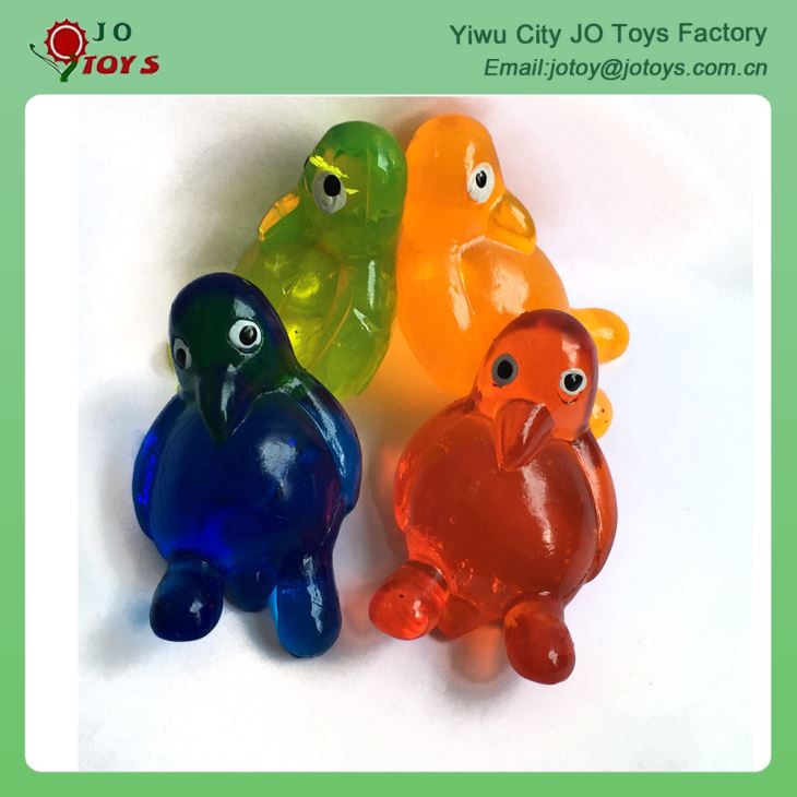 Kids Toy TPR Material Sticky Penguin Small Animal Toy For Capsule Toy 5