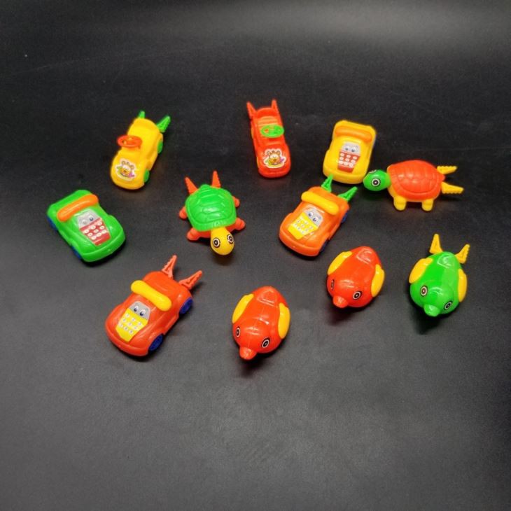 Small Animal Cartoon Catapult Car