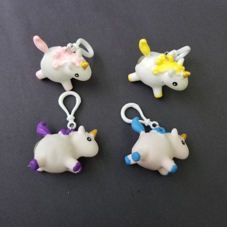 Unicorn Stress Relief Soft Toys Keychain