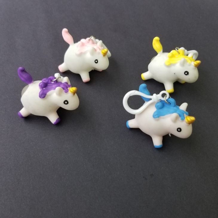 Unicorn Stress Relief Soft Toys Keychain