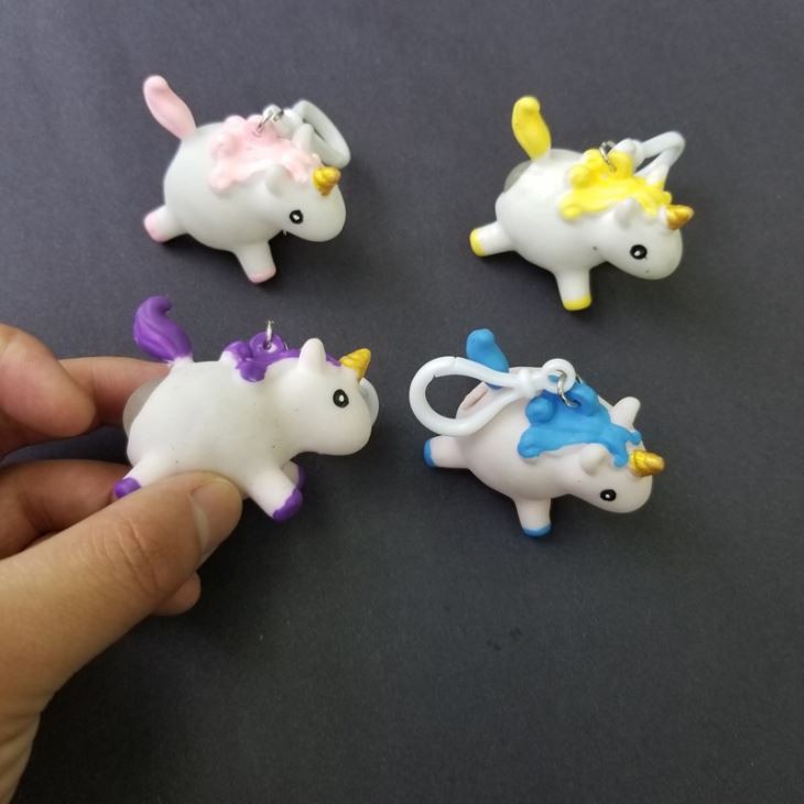 Unicorn Stress Relief Soft Toys Keychain