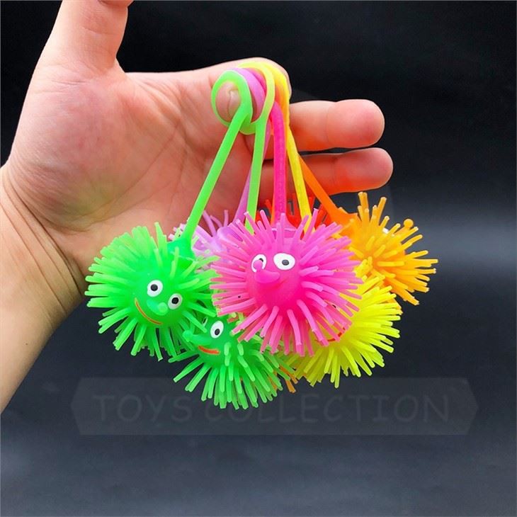 Squeeze Puffer Ball With Yoyo