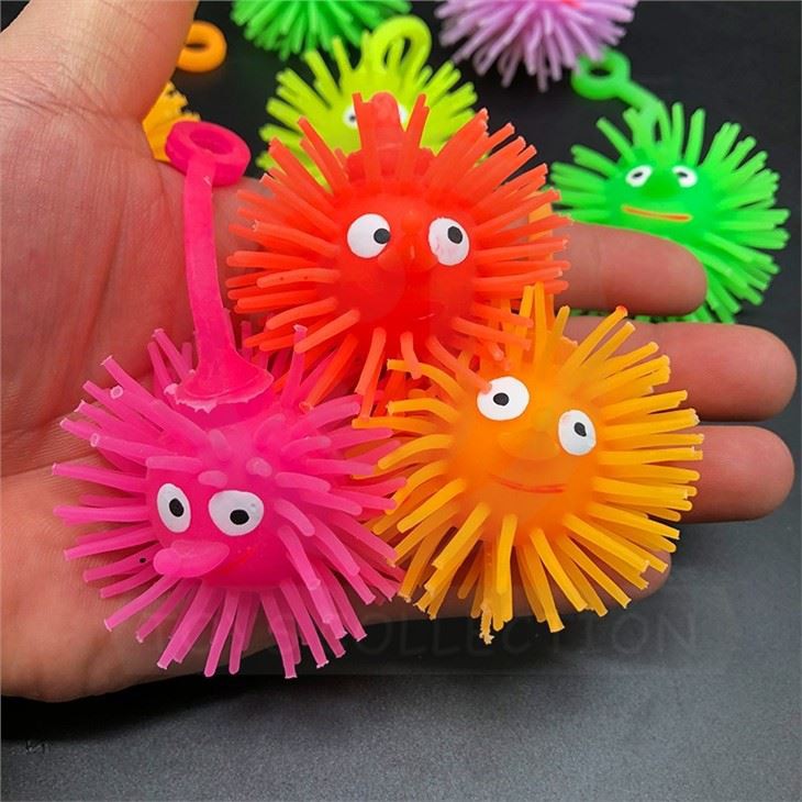 Squeeze Puffer Ball With Yoyo
