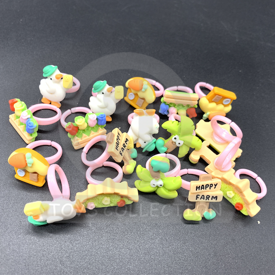 Party Favors Cute Item PVC Soft Pastorale Ring